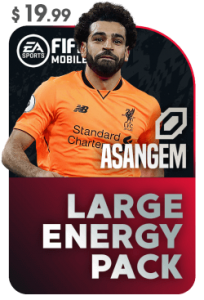 خرید پک LARGE ENERGY PACK بازی FIFA Mobile